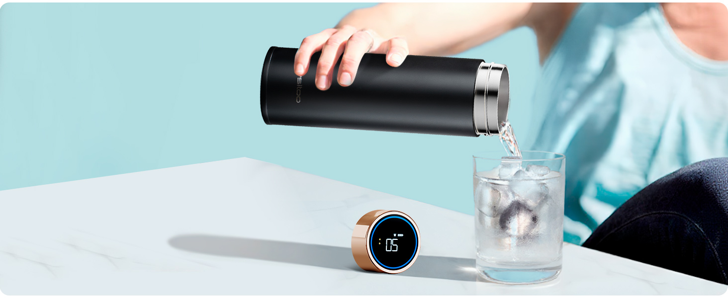 self cleaning water bottle