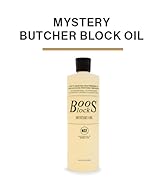 John Boos MYSB Mystery Butcher Block Oil, 16 Ounce Bottle