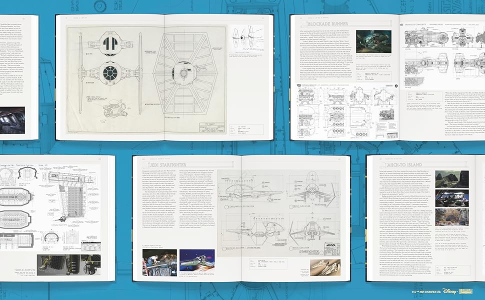 Star Wars The Blueprints: Designs and Artwork from the