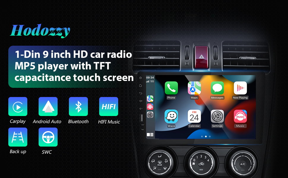 Amazon.co.jp: Hodozzy 2G+32G Android 12 の単一の喧騒の車のステレオ