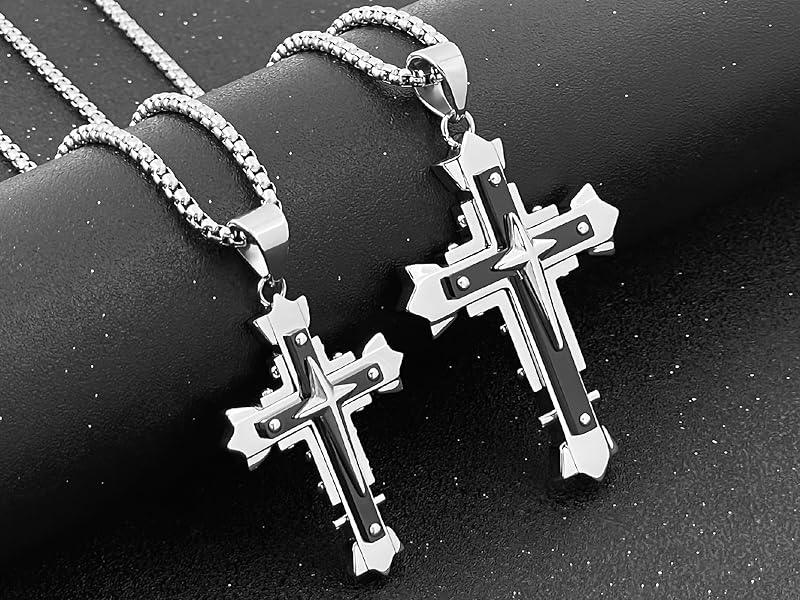 cross necklace for men
