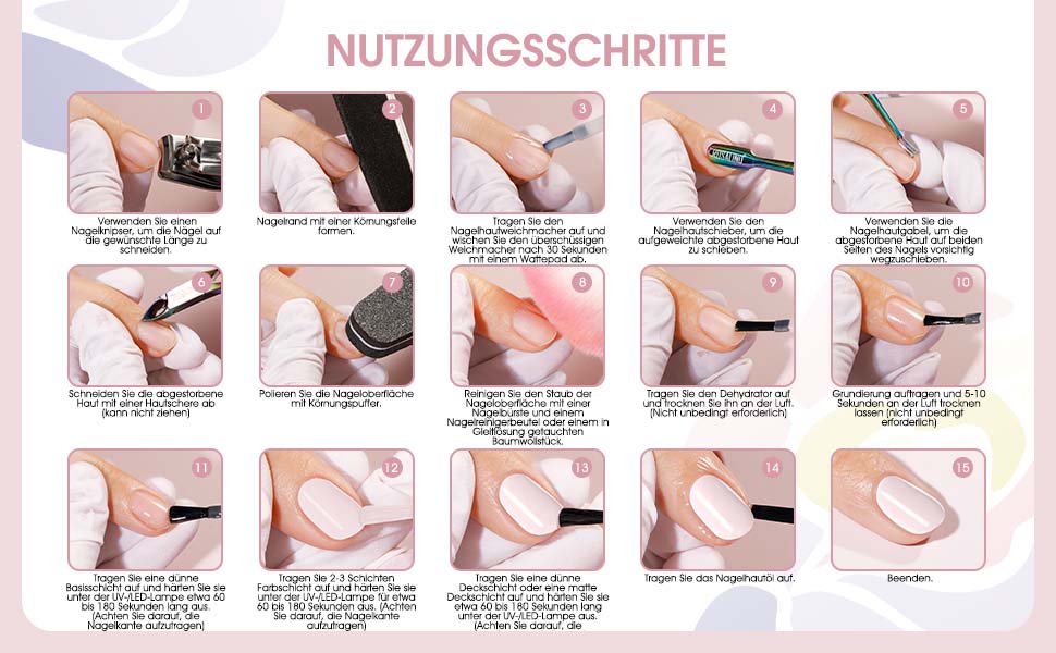 uv varnishes for nails