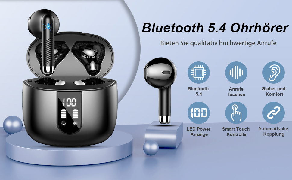 Bluetooth In Ear Kopfhörer Kabellos Unter 100 Euro www.amazon.de