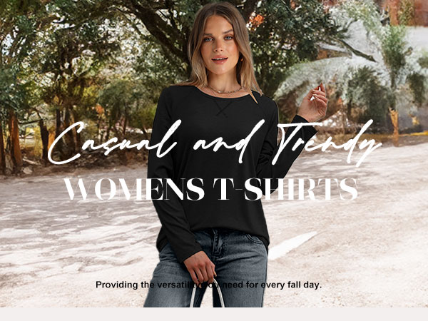 XIEERDUO Womens Shirts Long Sleeve Womens Fall Fashion 2024
