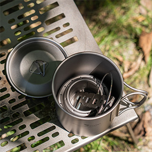 Mini Spirit Stove Cooker Burner with shelf for Outdoor