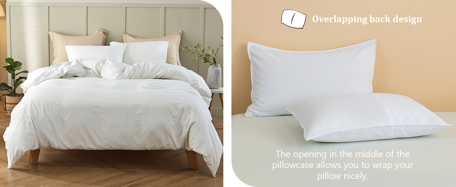 linen pillowcases