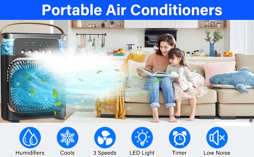 Review Zoreki Mini Cooler For Room Cooling Mini Cooler Air Cooler 13 3