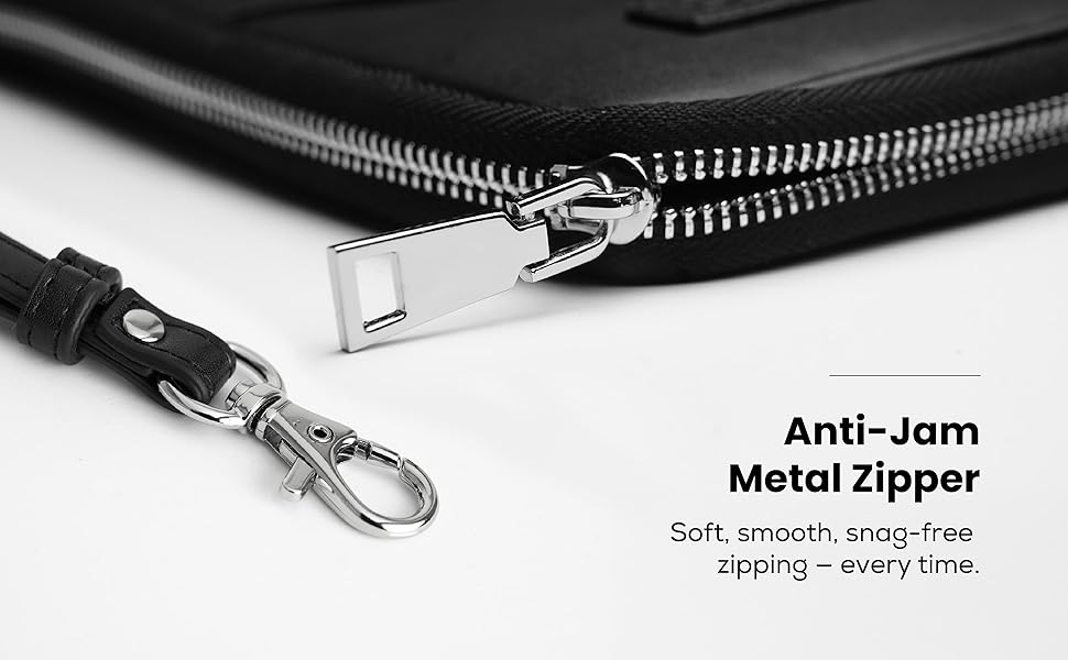 passport holder zipper