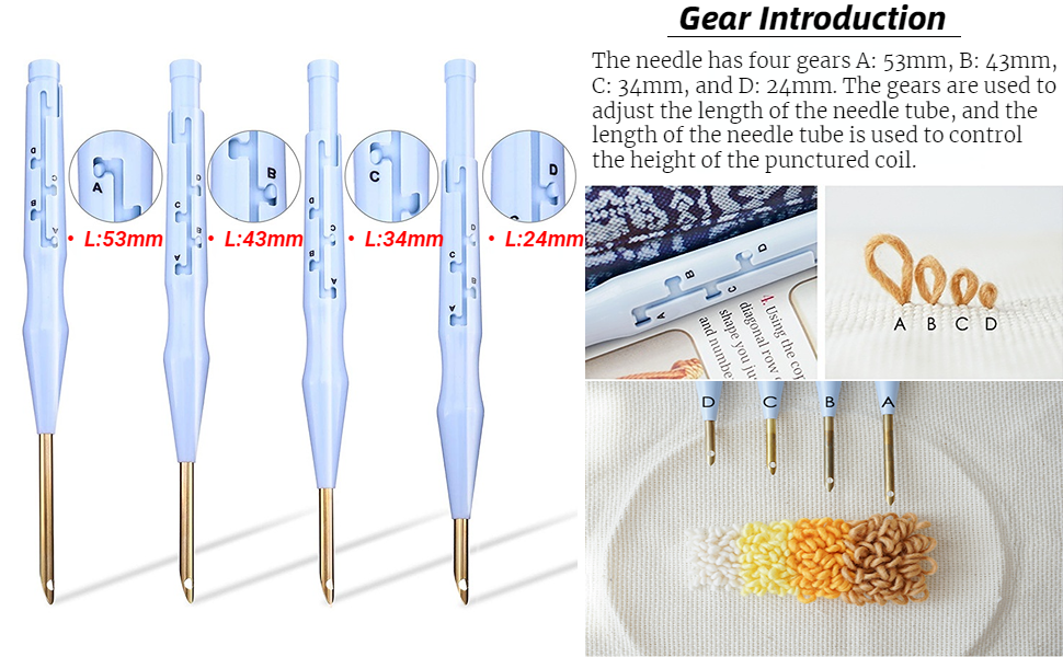 Punch Needle Sewing Needles Punch Needle Embroidery Starter Kit