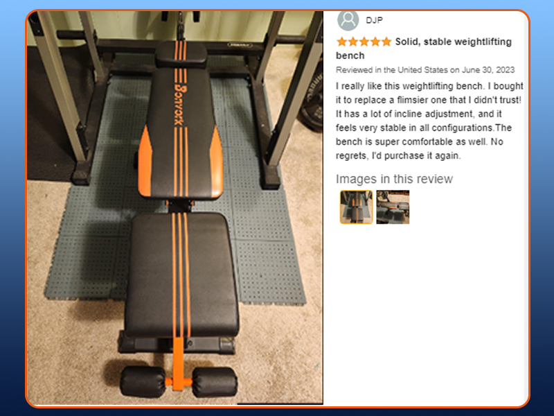 adjustable weight bench