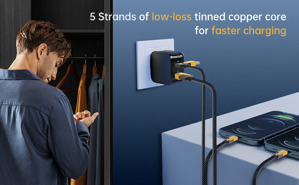 multi charger cable 4 in 1 fast charging