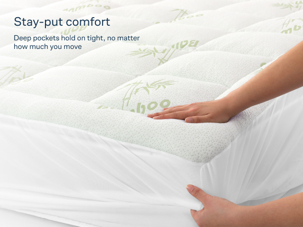 Amazon.com: Ultra Soft King Size Mattress Topper - Viscose