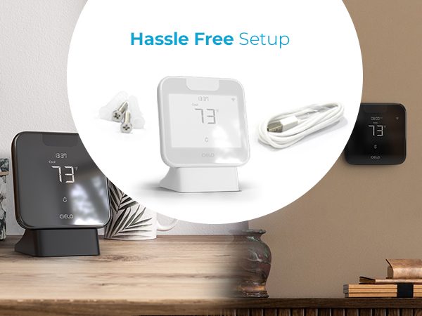 Cielo Breez Max is easy to install, set up in less than a minute!