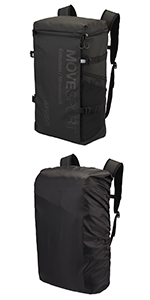 ムーブスポーツ リュックサック バックパック タフライト ブラック 撥水 MOVESPORT タフライトバッグ 容量：約35L -デサントストア