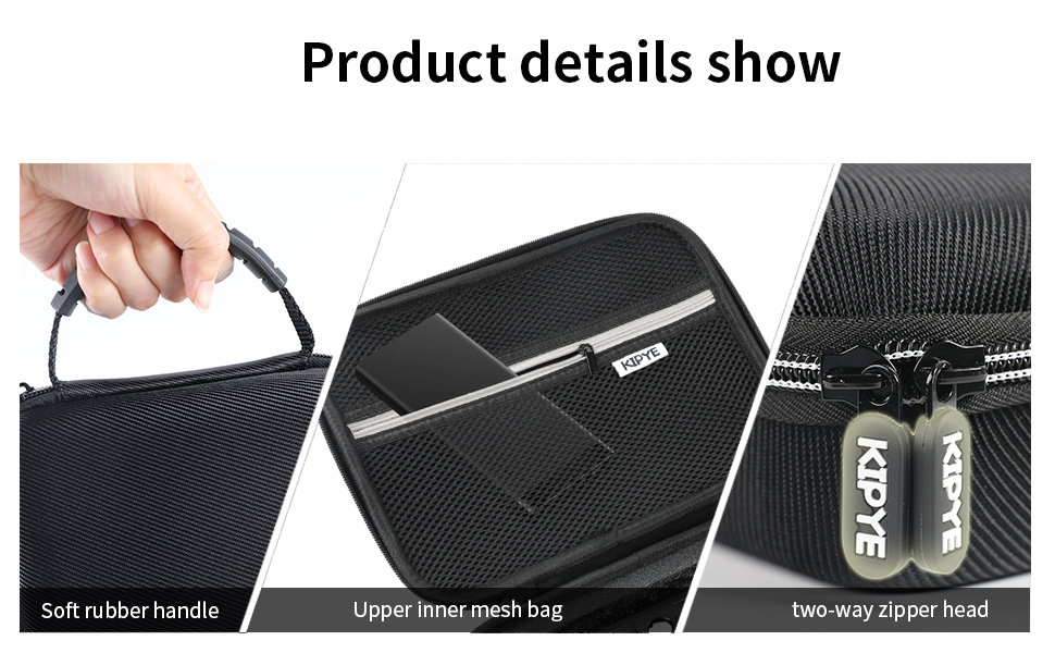 Electronic Organizer, DIY Sponge Protection Travel Cable Organizer Bag Pouch Electronic Accessories 