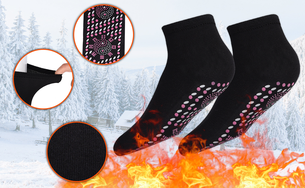 Selbsterwärmende Socken