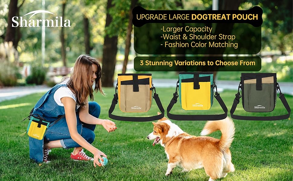 Dog Treat Pouch - Large Capacity Storage