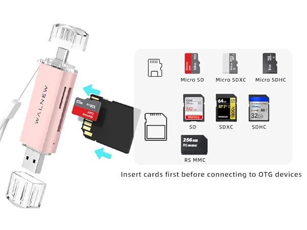 TF SD card reader USB C