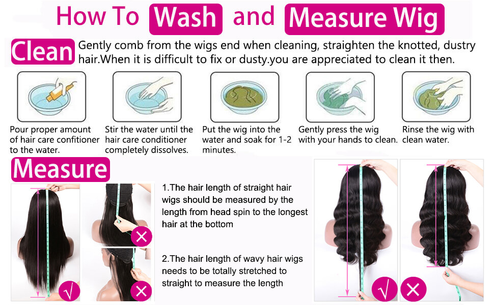 How to wash lace front wig