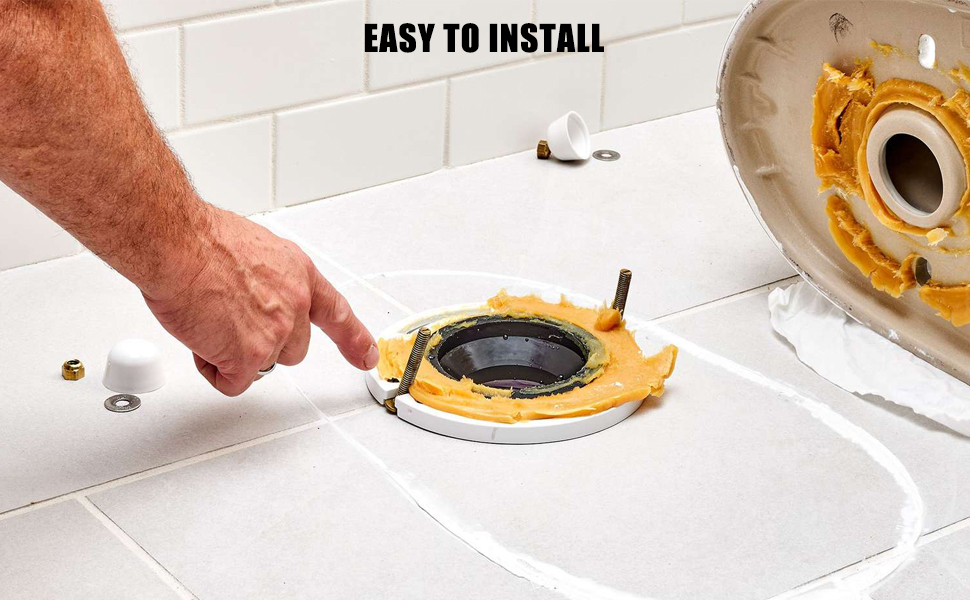 3" RV Toilet Flange Replace 385345892 with RV Toilet Seal