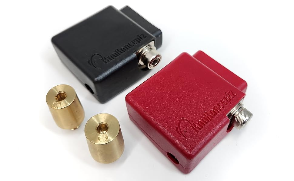 KnuKonceptz Ultimate Positive and Negative Battery Terminal Pair with OEM Top Post Adapter