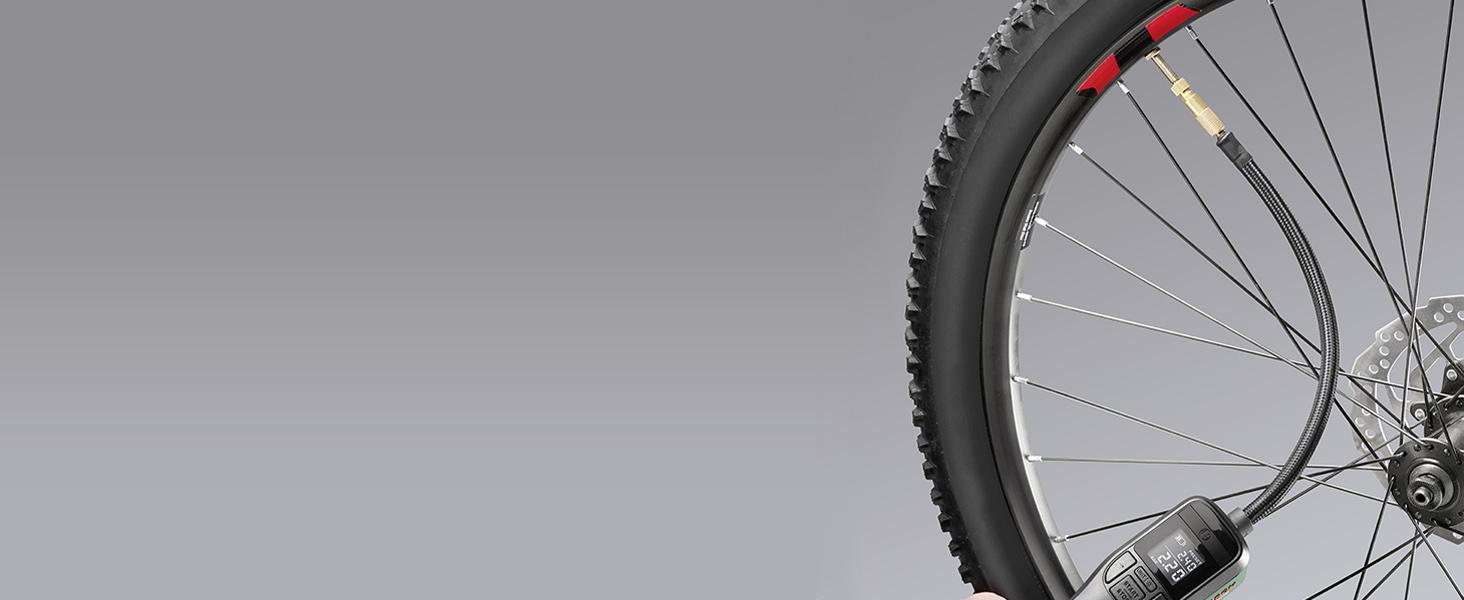 Bosch Electric Bike Pump, Portable Air Pump, Cordless Tyre Inflator