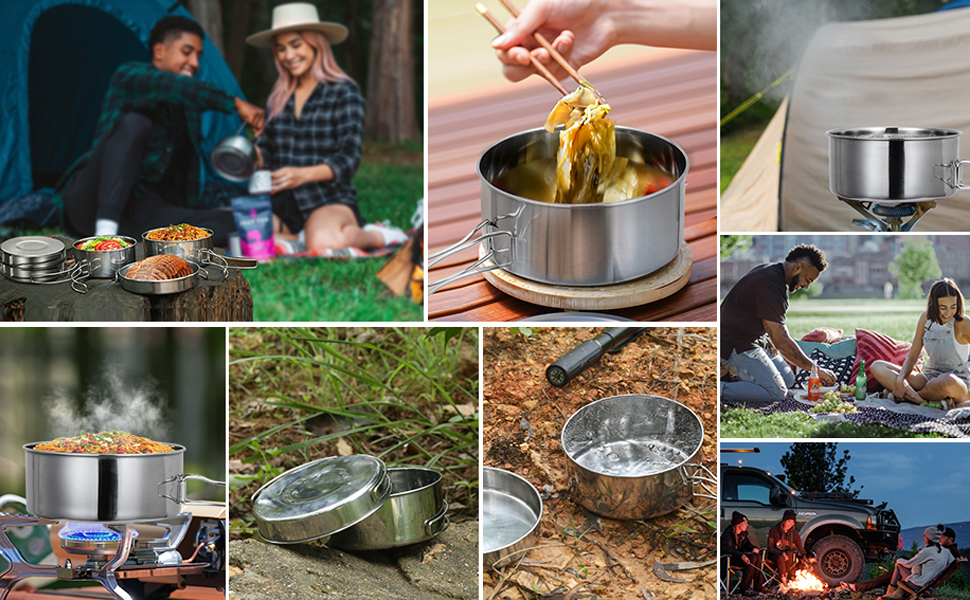 camping tableware set