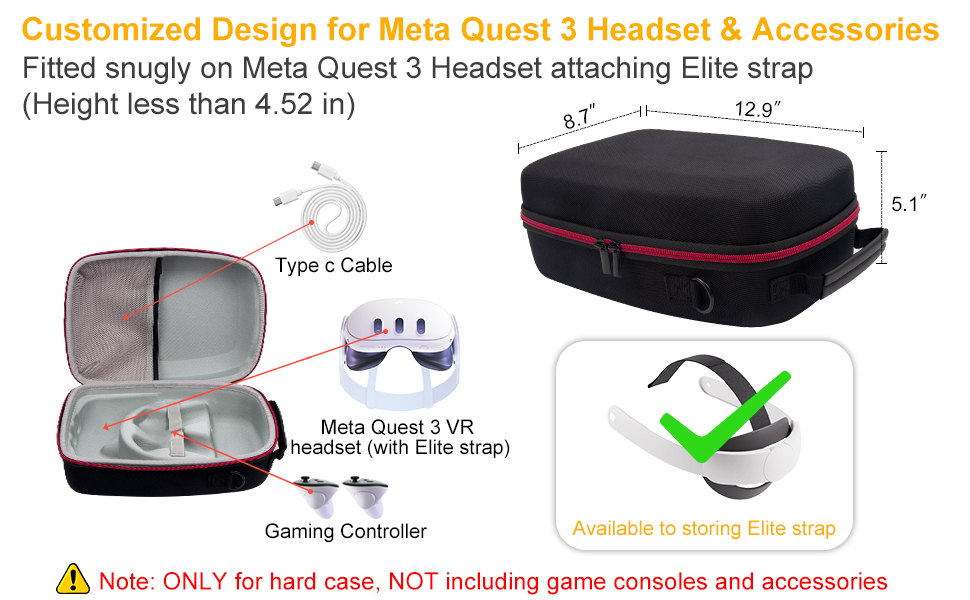 Meta quest 3 case