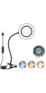 Magnifying Glass with Light 