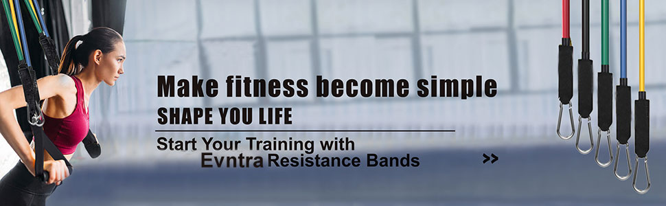Resistance Bands for Workout for Men & Women 2 Resistance Band