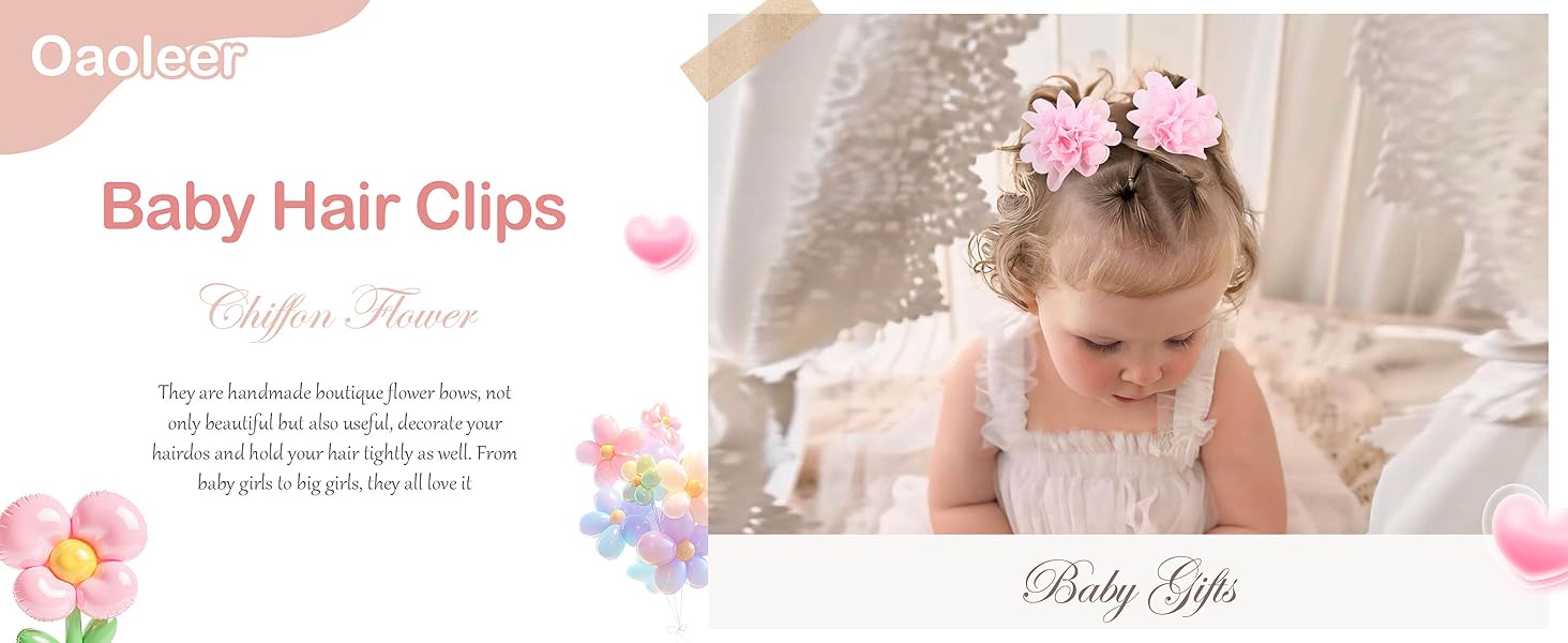 baby hair clips