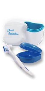 Dental bath, Storage case and Brush