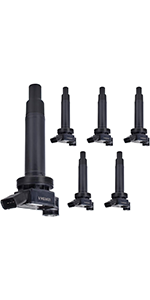 Amazon.com: Ignition Coil Pack Set of 6 Compatible with