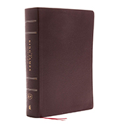 KJV, The King James Study Bible, Bonded Leather, Burgundy