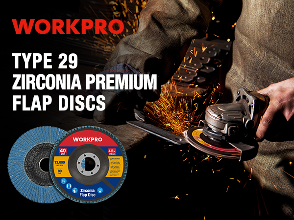 Amazon.com: WORKPRO 10-Pack Flap Discs, 4-1/2-inch, Arbor
