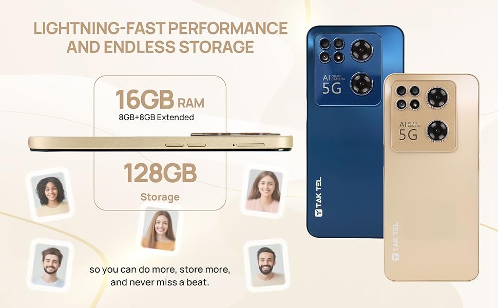 spark 70 5G ذهبي
