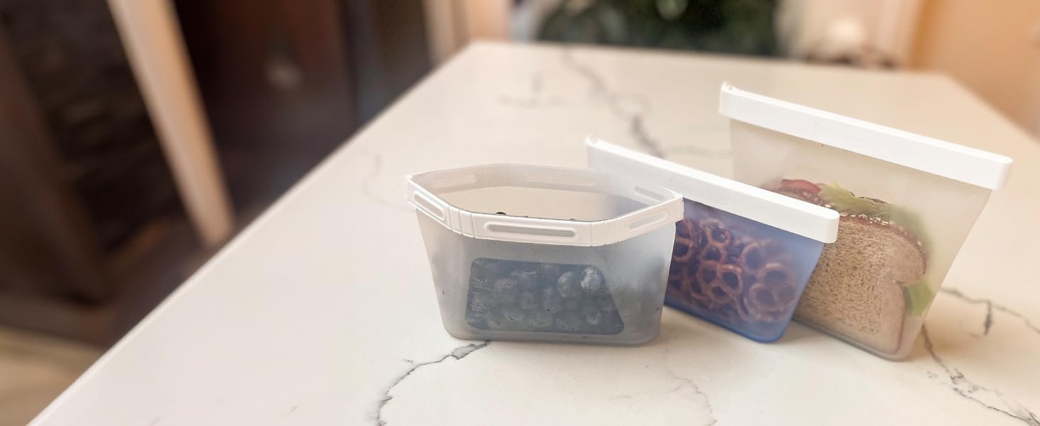 GoPouch, the reusable storage pouch, snack storage bag, reusable sandwich bag