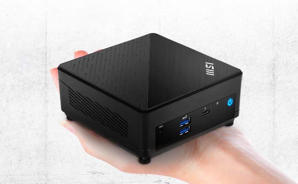 Amazon.co.jp: MSI ミニPC CUBI 5 12M-432JP 手のひらサイズ