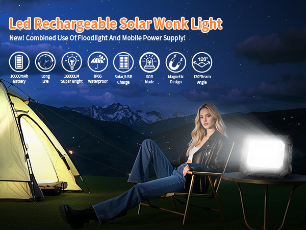 rechargeable work light