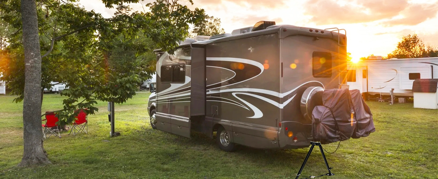 Dozont RV Hitch Mount Stabilizer Compatible with RV with 2