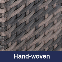 EortheX hand-woven wicker rattan