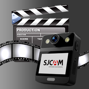 SJCAM A20 Body Camera กล้องติดตัว แบตเตอรี่ 2650mAh บันทึกต่อเนื่อง 7-10 ชั่วโมง 4K / 24FPS
