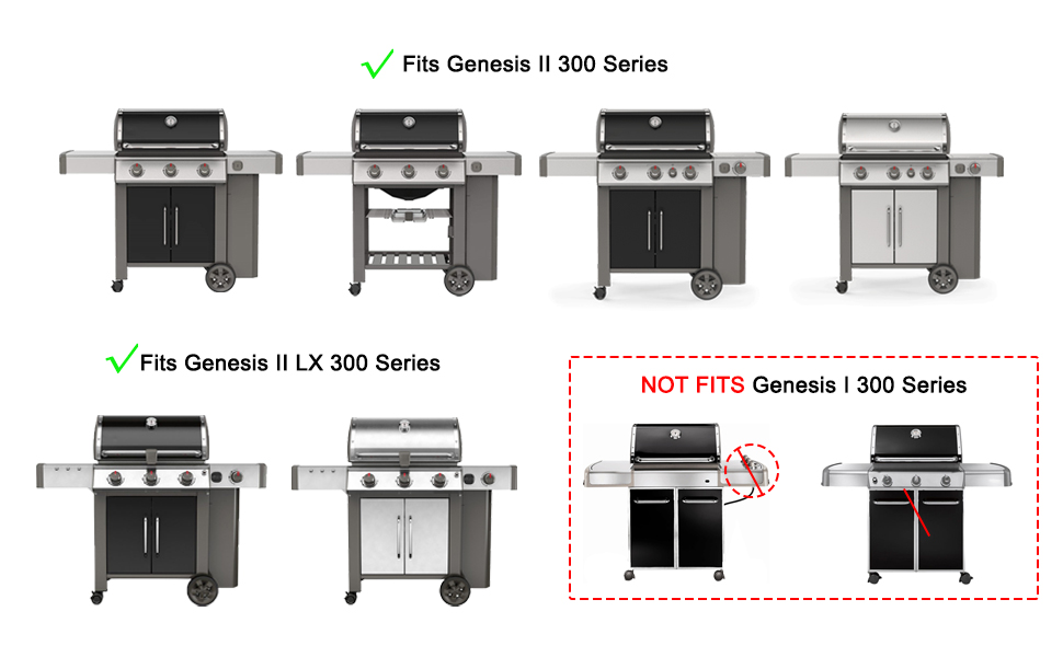 66095 66802 Grates Replacement Parts for er Genesis II