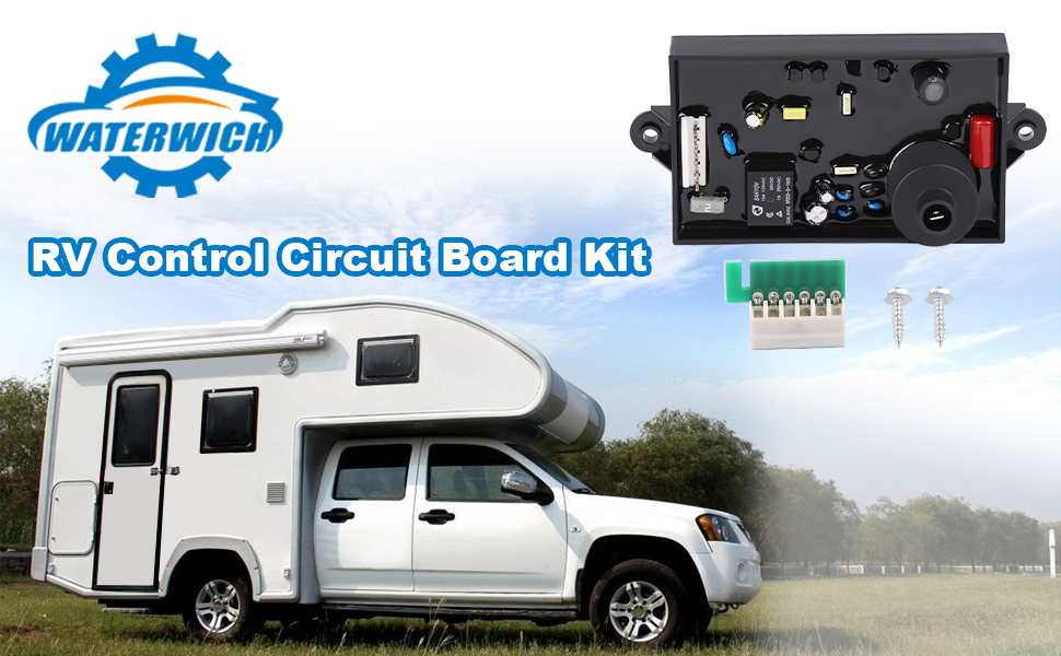 WATERWICH RV Water Heater Control Circuit Board Kit Replacement for Atwood 91367