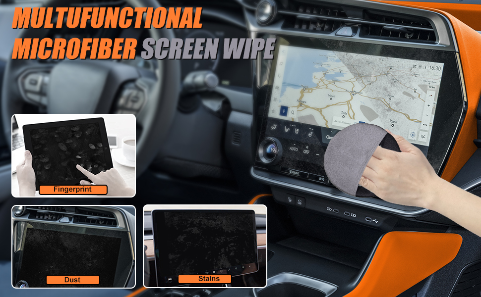 Car Touch Screen Wipes, Dashboard Display Cleaning