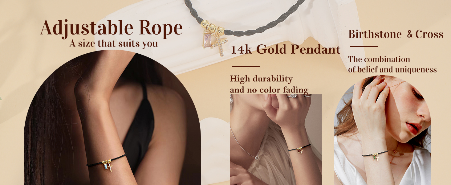 Adjustable Rope Bracelet