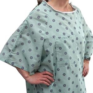 iv hospital gown