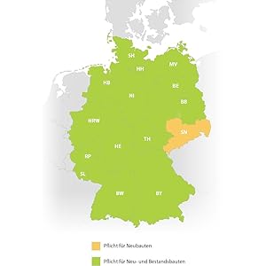 Rauchmelderpflicht in allen Bundesländern Deutschlands