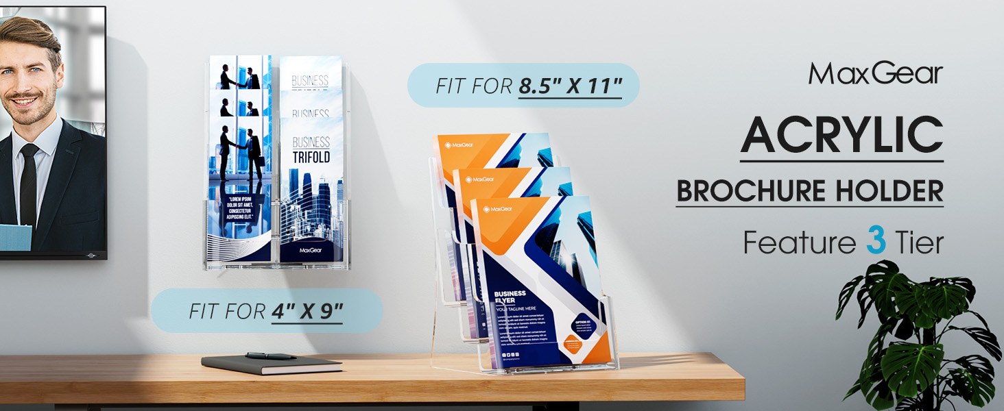 brochure holder