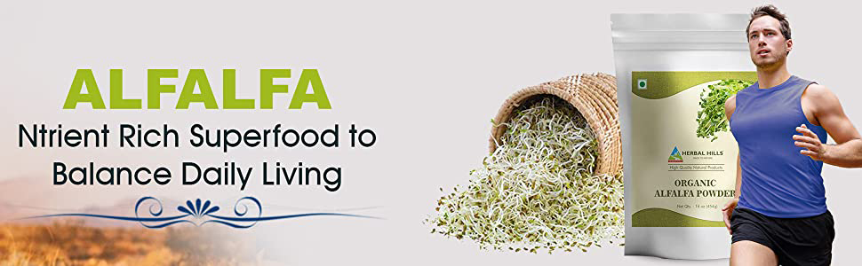 HERBAL HILLS Alfalfa Powder 